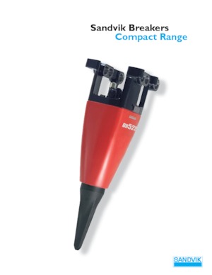 Marteaux -piqueurs hydrauliques Sandvik BR522