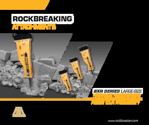 Marteaux -piqueurs hydrauliques BTi BXR160C