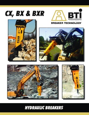 Marteaux -piqueurs hydrauliques BTi CX4