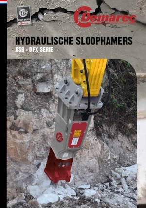 Marteaux -piqueurs hydrauliques Demarec DFX-80