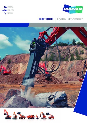 Marteaux -piqueurs hydrauliques Doosan DXB100H