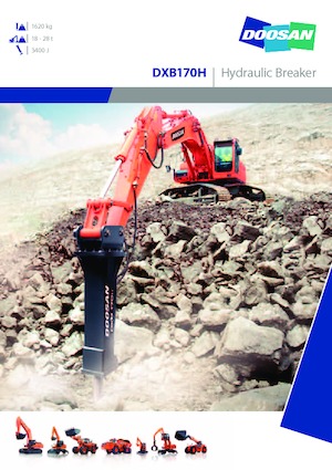 Marteaux -piqueurs hydrauliques Doosan DXB170H