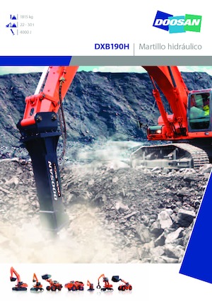 Marteaux -piqueurs hydrauliques Doosan DXB190H