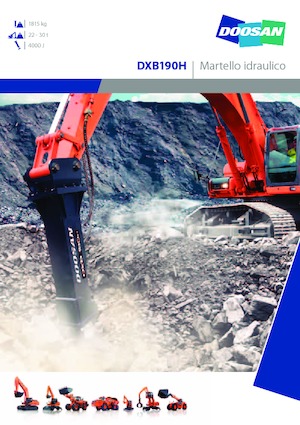 Marteaux -piqueurs hydrauliques Doosan DXB190H