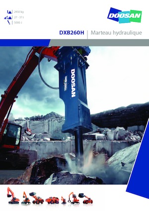Marteaux -piqueurs hydrauliques Doosan DXB260H