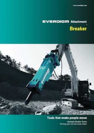 Marteaux -piqueurs hydrauliques Everdigm EHB25 SA