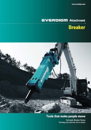 Marteaux -piqueurs hydrauliques Everdigm EHB03