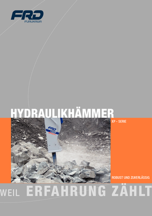Marteaux -piqueurs hydrauliques FRD F 35 XP
