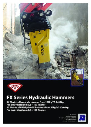 Marteaux -piqueurs hydrauliques Hydra Ram FX-40