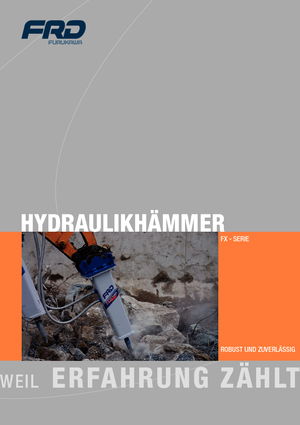 Marteaux -piqueurs hydrauliques FRD FX45
