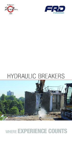 Marteaux -piqueurs hydrauliques FRD FX55 