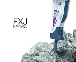 Marteaux -piqueurs hydrauliques FRD FXJ275 