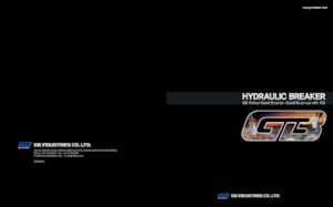 Marteaux -piqueurs hydrauliques GB GBN300E