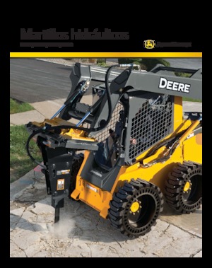 Marteaux -piqueurs hydrauliques John Deere Construction HH80C