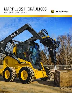 Marteaux -piqueurs hydrauliques John Deere Construction HH80C