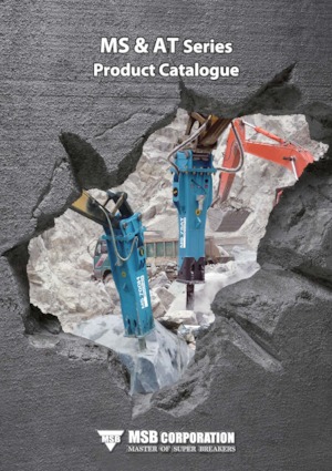 Marteaux -piqueurs hydrauliques MSB MS 75AT