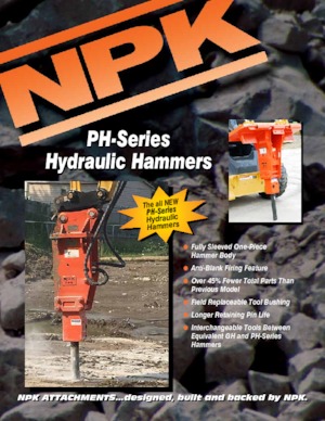 Marteaux -piqueurs hydrauliques NPK PH-4