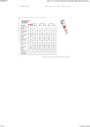 Marteaux -piqueurs hydrauliques Globram RM 120