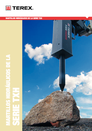 Marteaux -piqueurs hydrauliques Terex TXH 1400 S