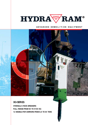 Marteaux -piqueurs hydrauliques Hydra Ram XG 4 S