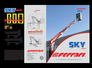 Grues de chargement hydrauliques Ferrari® 058D A4 