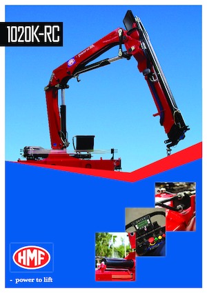 Grues de chargement hydrauliques HMF 1020-K2