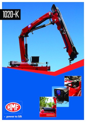 Grues de chargement hydrauliques HMF 1020-K1