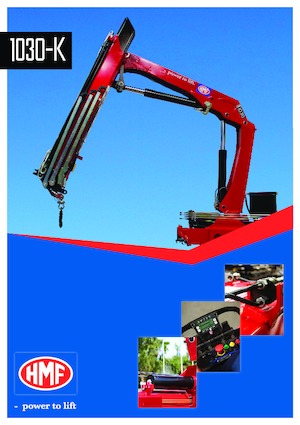 Grues de chargement hydrauliques HMF 1030-K1