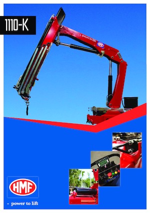 Grues de chargement hydrauliques HMF 1110-K5