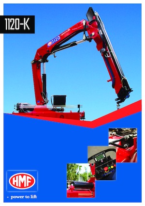 Grues de chargement hydrauliques HMF 1120-K4-RCS
