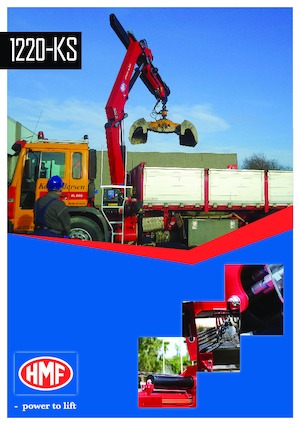 Grues de chargement hydrauliques HMF 1220-KS2