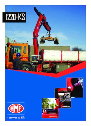 Grues de chargement hydrauliques HMF 1220-KS2