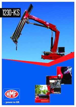 Grues de chargement hydrauliques HMF 1230-KS2