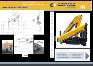 Grues de chargement hydrauliques COPMA 2000 128.2