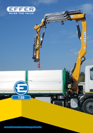 Grues de chargement hydrauliques Effer 130 4S