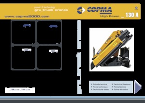 Grues de chargement hydrauliques COPMA 2000 130A.3 J2