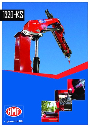 Grues de chargement hydrauliques HMF 1320-KS2-RCS