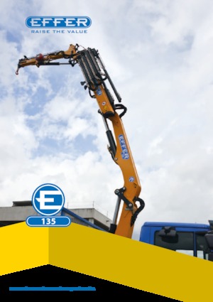 Grues de chargement hydrauliques Effer 135 4S