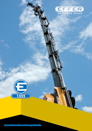 Grues de chargement hydrauliques Effer 1355 6S