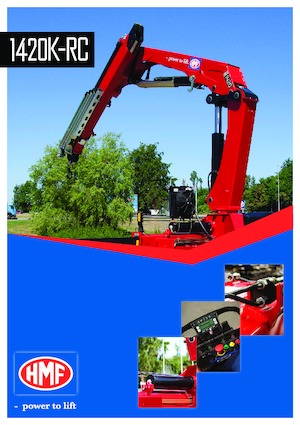 Grues de chargement hydrauliques HMF 1420-K2