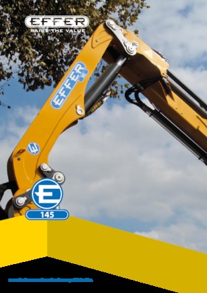 Grues de chargement hydrauliques Effer 145 3S