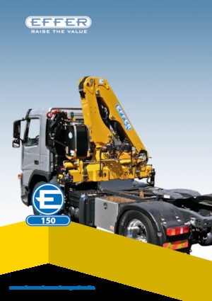 Grues de chargement hydrauliques Effer 150 4S