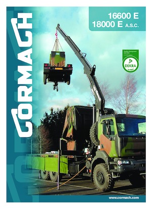 Grues de chargement hydrauliques Cormach 16600 E4