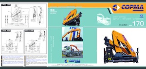 Grues de chargement hydrauliques COPMA 2000 170.4sc