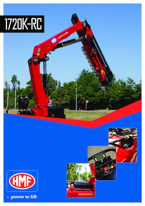 Grues de chargement hydrauliques HMF 1720-K2