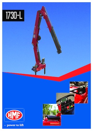 Grues de chargement hydrauliques HMF 1730-L3-RCS