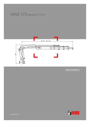 Grues de chargement hydrauliques Hiab 175-2