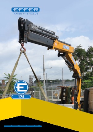 Grues de chargement hydrauliques Effer 175 5S