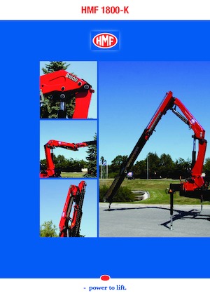 Grues de chargement hydrauliques HMF 1800-K7-HS10