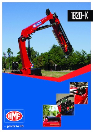 Grues de chargement hydrauliques HMF 1820-K3